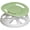 Green, variant on Bingirl Round Swivel Chair with Armrests, Rotating Plastic Desk Chair, Apple Green