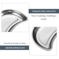 thumbnail image 5 of STRANDCHIC Tray Stainless Steel Serving Dishes Silver 1Pack, 5 of 6