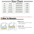 thumbnail image 3 of EOYWHK 1PC Sexy Bras for Women, Large Cup Cover Plus Size New Cotton Bra C Soft Without Steel Ring Three Buckle Bra Thin Cup Bra Everyday Bras, 3 of 3