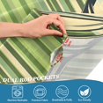 thumbnail image 4 of Yayeee Kitchen Valance Rod Pocket 54" x 18" Living Room Window Curtain, Red Martini, 4 of 6