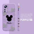 thumbnail image 3 of Case For Xiaomi 13 12 12S 11 11T 10 10S 9 9SE 8 Pro Ultra Lite Colour Simple Liquid Silicone Case Anime Cute Mickey Minnie Mouse, 3 of 5