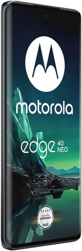 Motorola Edge 40 Neo Dual-SIM 256GB ROM + 8GB RAM Factory Unlocked 5G Smartphone (Black Beauty) - International Version