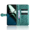 Case for OnePlus 11 5G Geometric Pattern Clasp Leather Wallet