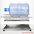 thumbnail image 3 of Amdohai Modern 2-Tier Stainless Steel Folding Dish Drying Dryer Rack Plate, 3 of 7