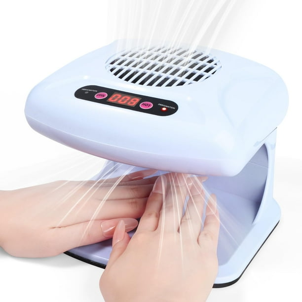 Secador de uñas SAVILAND, sensor dual de aire caliente y frío de 300 W