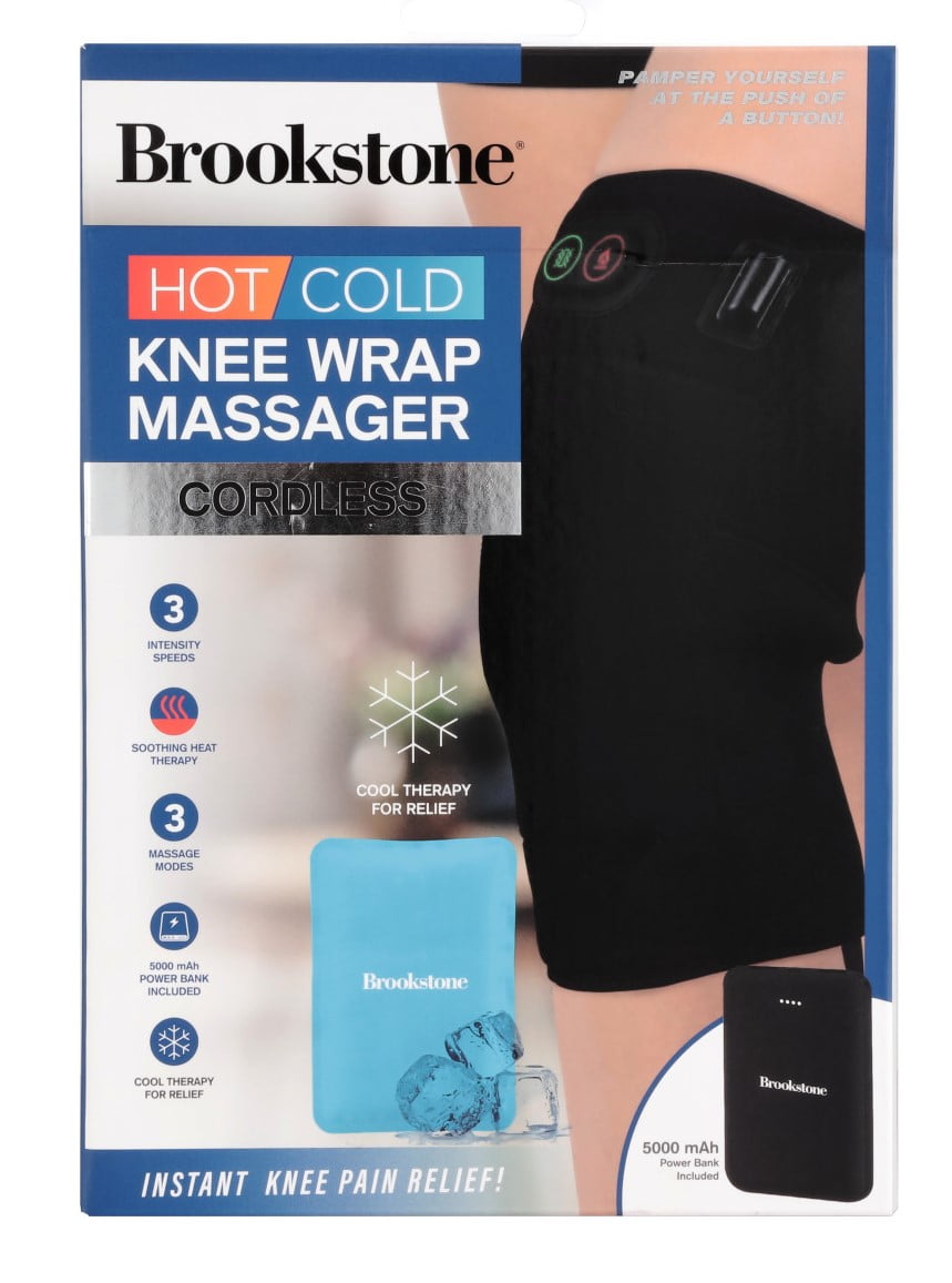 Brookstone Hot & Cold Vibration Handheld Massager - Macy's