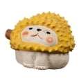 thumbnail image 2 of Estatua de animal de Durian Macarena decoración de escritorio escultura de Durian forma de gato, 2 of 8