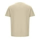 thumbnail image 5 of pstuiky camisetas de hombre, Blusas y camisas casuales de manga corta con cuello en V y botones de color liso para hombre ropa de hombre m, 5 of 5