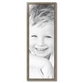 thumbnail image 2 of ArtToFrames 15" x 43" Silver Picture Frame, 15x43 inch Silver Wood Poster Frame (WOM-5023), 2 of 7
