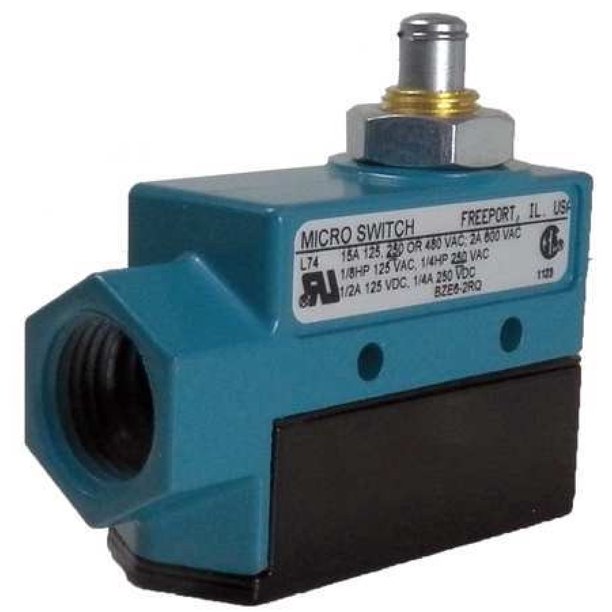 Honeywell Micro Switch Bze6 2rq Limit Switch Plunger 1nc 1no 15a 600v Ac Actuator Location Top Walmart Com Walmart Com