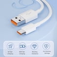 thumbnail image 2 of Cable de carga rápida USB TIPO C de 66 W, 3 m, 5 m, 8 m, 10 m, 12 m, cable de carga micro USB para dispositivos Android, Huawei, Xiaomi, Samsung y cámara, 2 of 6