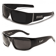 2 Pack HARDCORE LOCS Sunglasses | BLACK Old School OG Gangster Cholo Shades 1- 9004 BLACK + 1- 9058 BLACK FREE SHIPPING