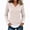 Beige women ribbed knit long sleeve top a1, variant on Women's Ribbed Knit Two Piece Look Long Sleeve Top V-Neck Layered Casual Slim Fit Fall Winter Pullover Shirt, Purple 2XL