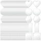 thumbnail image 1 of 200 Piezas AcríLico en Blanco AcríLico Transparente Colgantes para Proyectos de Manualidades DIY, 1 of 7