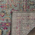 thumbnail image 4 of SAFAVIEH Artisan Flora Traditional Area Rug, Light Grey/Light Blue, 9' x 12', 4 of 6