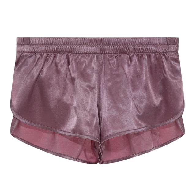 Caleçons pour Hommes Hommes Couleur Unie Décontractés Élastiques Taille Mi-Haute Shorts sous-Vêtements