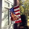 thumbnail image 2 of Basenji American Flag Flag Canvas House Size, 2 of 4