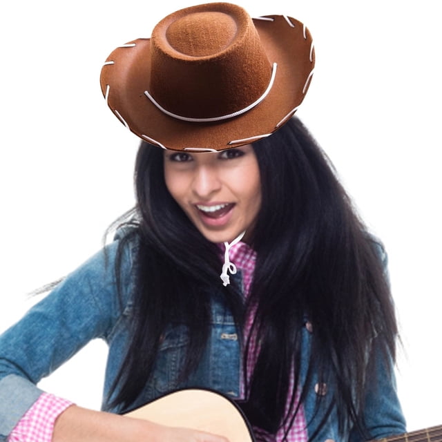 Cowboy Hat Props 1PC Dress Up Decorate Party Holiday Cowboy Hat Baseball Cap