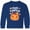 Royal Bue, variant on Inktastic Cute Little Pumpkin with Fall Leaves Long Sleeve Youth T-Shirt