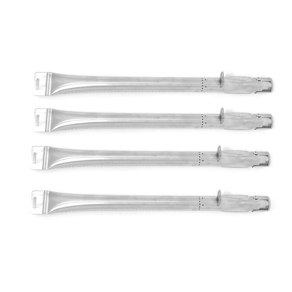 Replacement STAINLESS STEEL BURNER For UNIFLAME GBC1406W, GBC1706W, BACKYARD GRILL GBC1707WC-C, GBC1707WT-C, Grill Boss GBC1306J Gas Models, 4-Pack