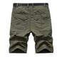 thumbnail image 4 of pstuiky Pantalones cortos para hombre, Pantalones cortos cargo de talla grande para hombre, con múltiples bolsillos, holgados, para playa y verano Pantalones cortos de golf, 4 of 5