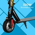 thumbnail image 4 of Hover-1 Aviator Folding Electric Scooter, Weight Limit 264 Lbs., 6.5 In. Wheels, 300W Brushless Motor, with Bright LED headlight, 7-Mile Range, 1 Hour Charge, UL 2272 Certified, 4 of 8