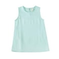 thumbnail image 7 of Kovlvoll Baby Girls Casual Dress Summer Clothes Crewneck Sleeveless Lightweight Solid Color Newborn Dresses, 7 of 7