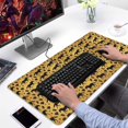 thumbnail image 2 of Long Mouse Pads for Desk,Golden Black Horse and Diamond Pattern Desk Mats on Top Of Desks, Desk Mouse Pad Extra Large with 3mm Non-Slip Base and Stitched Edge for Gaming,Office,Work,Home 31.5"x15.7", 2 of 6