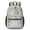 Black, variant on 17 Inch Lightweight Backpack,PVC Waterproof Oxford Fabric, Ergonomically Designed, with Large Capacity, Floral Flowers Print