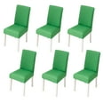 thumbnail image 1 of 6Pcs Stretch Dining Chair Slipcovers, Removable Washable Soft Spandex Chair Covers for Kitchen Hotel Table Banquet, 1 of 5