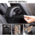 thumbnail image 6 of Car Handrails Box Pad 12.6 X 7.5 In Waterproof Non-Slip Wear-Resisting Durable Breathable Strong Tensile And Tensile Stretch Abstract Leaves (5), 6 of 7