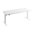 thumbnail image 4 of Scranton & Co Engineered Wood 72W Adjustable Standing Desk in White, 4 of 7