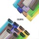 thumbnail image 3 of 12PCS Colored Hair Extensions Clip in Colorful Hair Extensions 20 Inch Rainbow Hair Extensions for Kids Women's Gifts Red Pink Blue Hair Extensions(12, 3 of 4