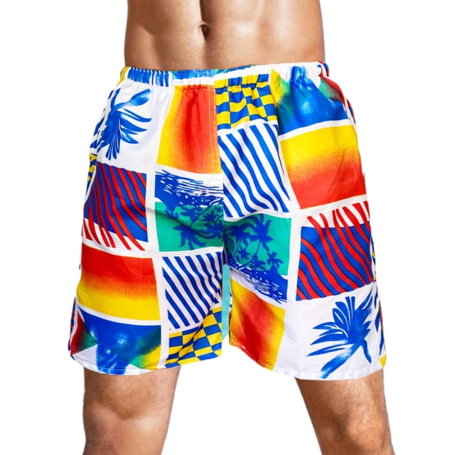 Traje De Baño Hombre Short Impermeable Bermuda Secado Rápido