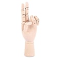 thumbnail image 3 of 7inch Wooden Opposable Left/right Hand Manikin (left+right Hand) (Ruipei), 3 of 4