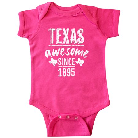 

Inktastic Texas Awesome Since 1895 Gift Baby Boy or Baby Girl Bodysuit