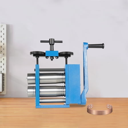 Manual Combination Rolling Mill Machine Jewelry Metal Tools Equipments 75mm NEW