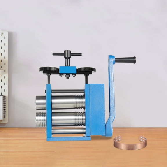 Manual Combination Rolling Mill Machine Jewelry Metal Tools Equipments 75mm NEW