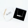 thumbnail image 2 of Anavia Personalized Infinity Bar Necklace Gift for Her Women's Custom Jewelry Free Engraving Couples Name Necklace Gift for Girlfriend Fiancee Wife Free Gift Box Ships Next Day, 2 of 9