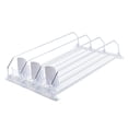 thumbnail image 1 of Soda Can Bottle Pusher Bebida Enlatada Push Rack Organizador Dispensador Spring Ancho Ajustable Glide en Forma E para Refrigerador, 1 of 6