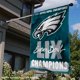 thumbnail image 2 of Banner vertical WinCraft Philadelphia Eagles, 2 veces Super Bowl, 2 of 3
