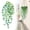 E, variant on 1Pack 97CM Blue Artificial Lucky Berry Hanging Vine, Faux Trailing Plant with Green Leaves for Coastal Home Decor, Beach Wedding, Summer Party & Bathroom Wall Decor Indoor Outdoor