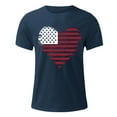thumbnail image 5 of UVEASISHA Independence Day T Shirts for Men Short Sleeve Novelty Graphic Tees 4th of July Patriotic Tee Tops Navy M, 5 of 6