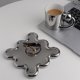 thumbnail image 4 of Taza y platillo de de cerámica, vajilla nórdica de 8,5 para parejas, taza de té creativa, taza de para té, leche, , Latte Plata BLESIY taza de café, 4 of 8