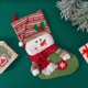 thumbnail image 5 of Colgantes navideños con forma de calcetines para decorar el árbol de Navidad o la chimenea. Muñeco de nieve, 5 of 7