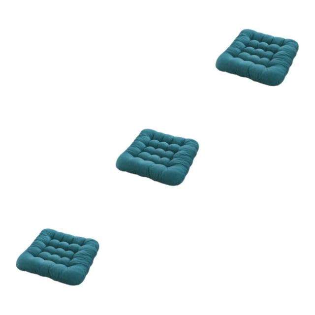 Cojín de asiento cómodo Naiovety multiusos para exteriores verde negruzco 40*40 cm