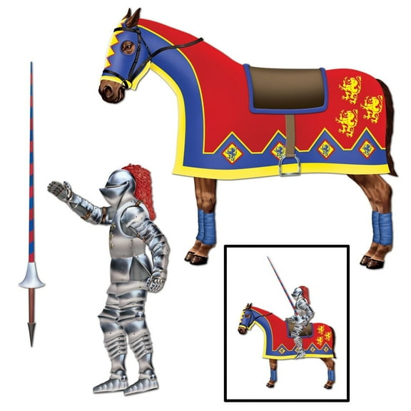 36 Piece Beistle Jointed Jouster Party Decoration