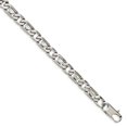 thumbnail image 3 of White Stainless Steel necklace chain 24 in 9 mm Polished Links, 3 of 4