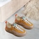 thumbnail image 1 of Zapatos casuales para mujer, zapatos para caminar al aire libre, zapatillas de deporte de moda con suela gruesa antideslizante, zapatillas de tenis Amarillo Salvador  Zapatillas de mujer con plataforma, 1 of 10