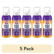 (5 pack) Arm & Hammer Simply Saline Nasal Mist Extra Strength, Nighttime Formula with Eucalyptus, 4.6OZ